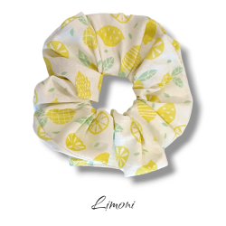 Scrunchie con Limoni Gialli