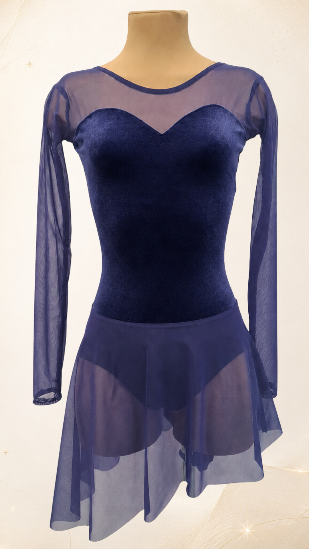 Alba Dance (velvet) DARK BLUE