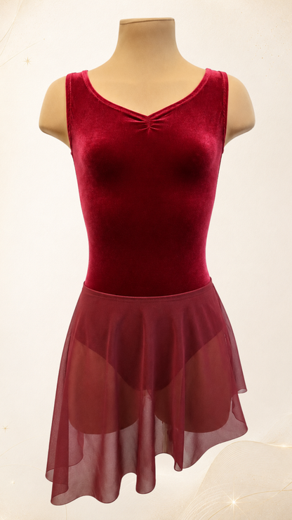 Aurora Dance (velvet) BRICK RED