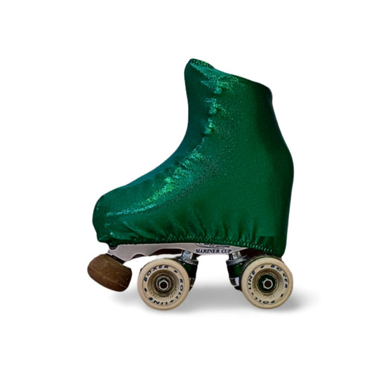 Copripattini Lycra Verde Glitter