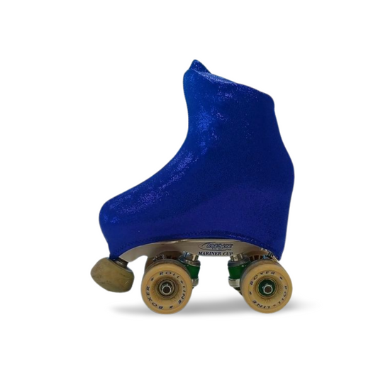 Copripattini Lycra Viola Glitter