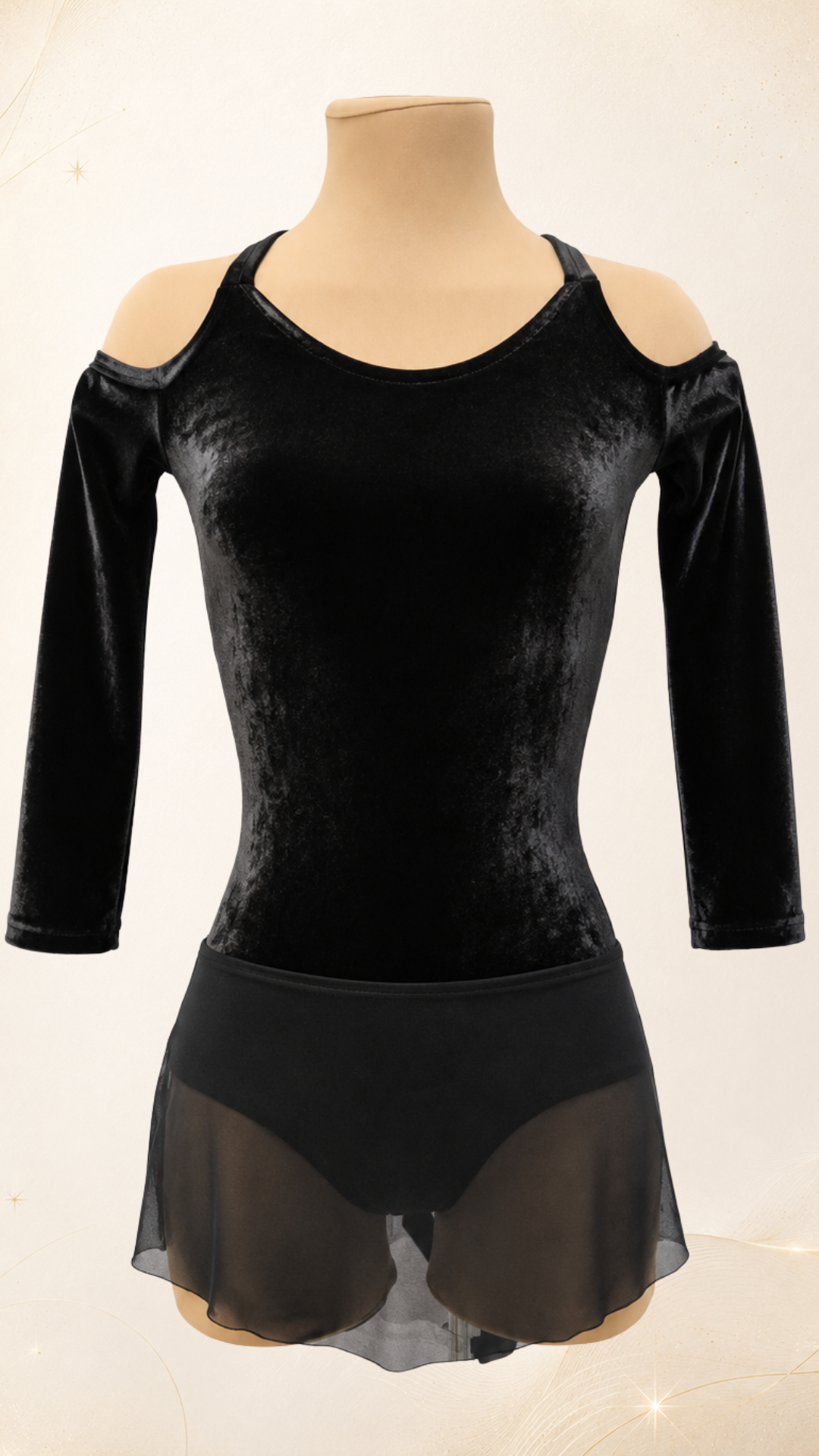 Moon Artistic (velvet) BLACK