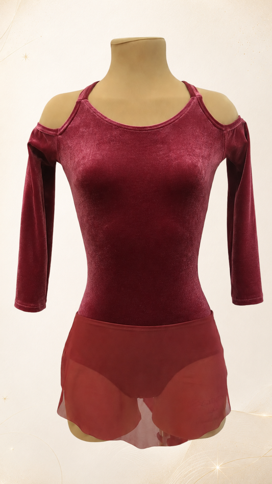 Luna Artistic (velvet) BRICK RED